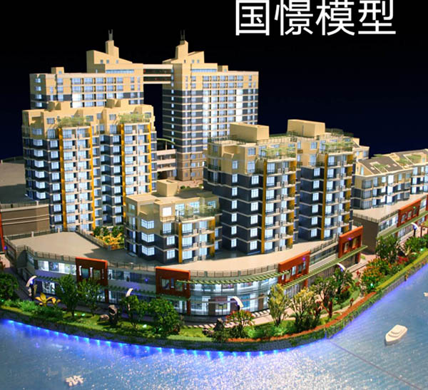 西吉县建筑模型